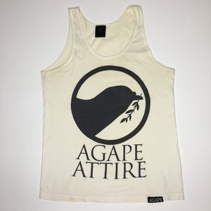 Agape Attire Tank Top Shirt Size S